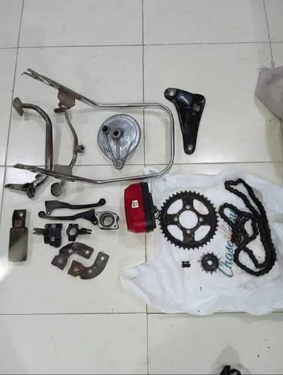 honda 125 and 70 bike parts for sale