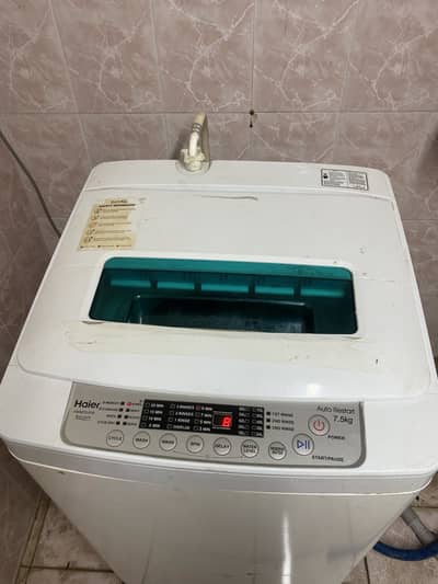 Haier Automatic Washing Machine Urgent Sale