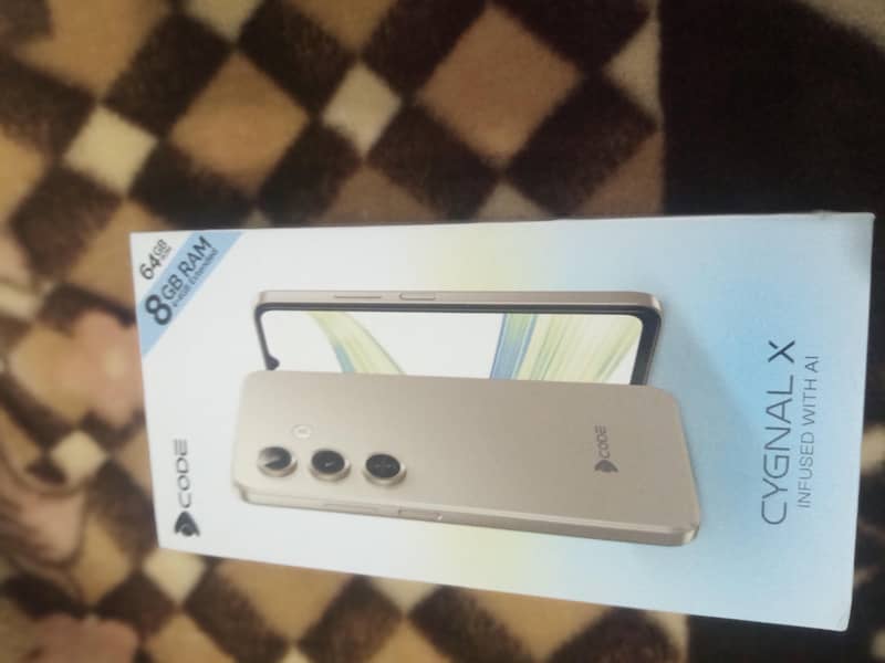 Dcode Cygnal x just box opened memory 4+4/64 3