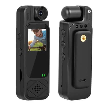 y9 CAMERA back clip camera HD Infrared Night Vision Portable Screen