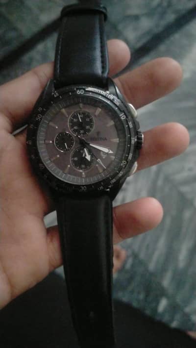 Men's black watch