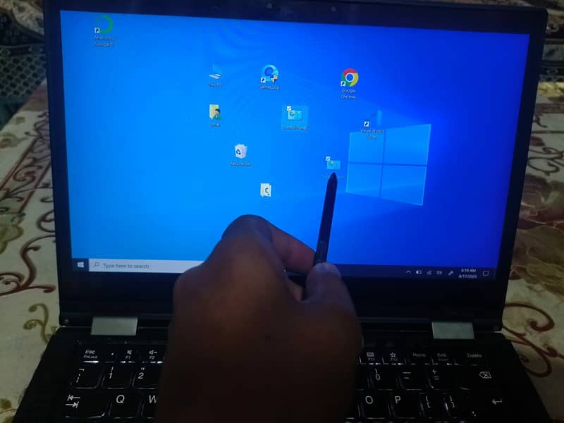 Touch pad 7