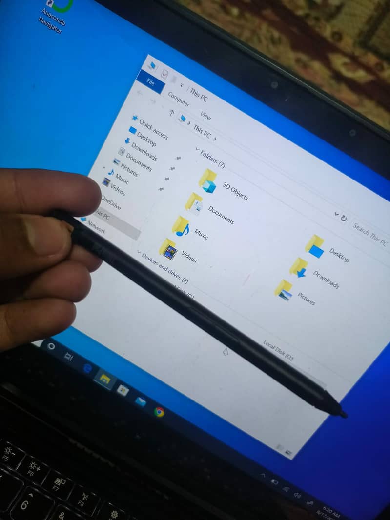 Touch pad 10