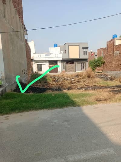 2.5 marla plot for sale in SMD HOMES Adjacent Eden Orchard Sargodha ROAD Faisalabad