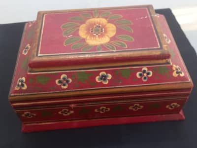 Old wooden Juelary Box