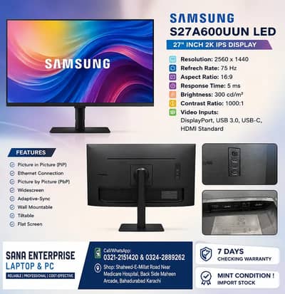 Read Full Ad ~ 2K Borderless & Normal 19" 20" 22" 24" 27"29" Fresh LED