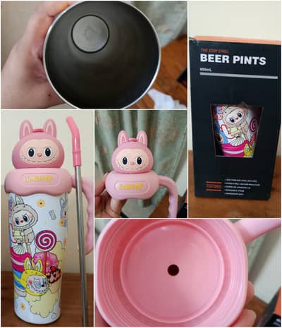 New Tumblr with steel straw for sale