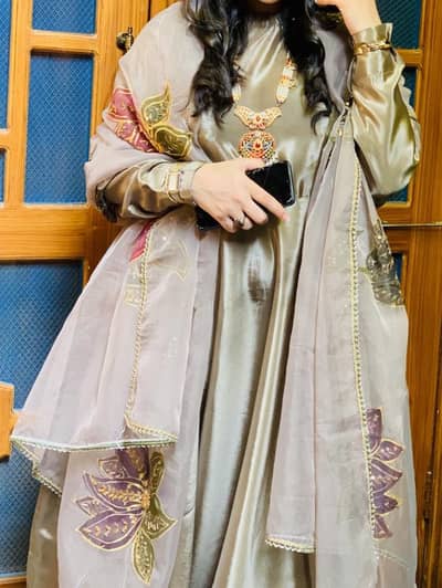 Maxi with dupatta