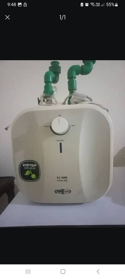 Super Asia instant electric geyser good condition