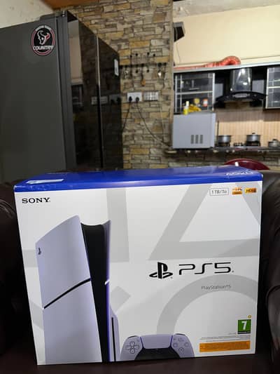 Ps5 slim disc edition box pack seal intact