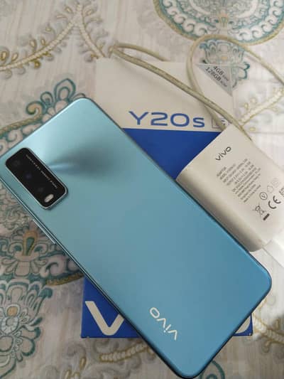 Vivo Y20s 4/128  10/10 condition with Box Charger cable original