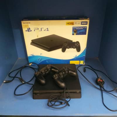 ps4 slim 500gb non jailbreak sealed with original box and accessories