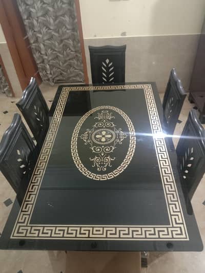 Dining Table Set with 6 chairs