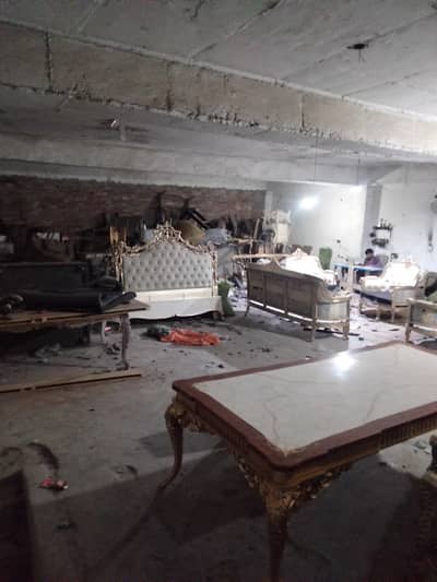 PILLER LESS 13 MARLA 1st FLOOR HALL AVAILABLE FOR RENT FOR GODOWN, FURNITURE WORK SHOP ETC