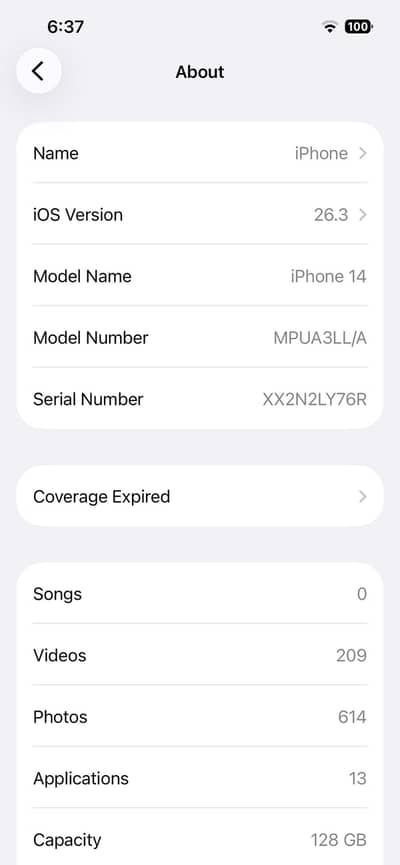 iPhone 14 128GB JV | 89% Battery Health | 9/10 Condition