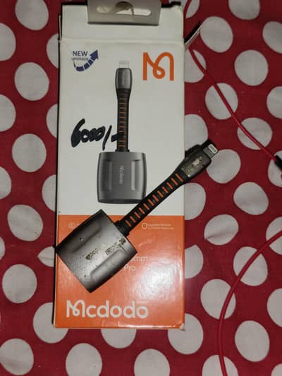 Ronin r007, mcdodo lightning splitter connector  iPhone handfree