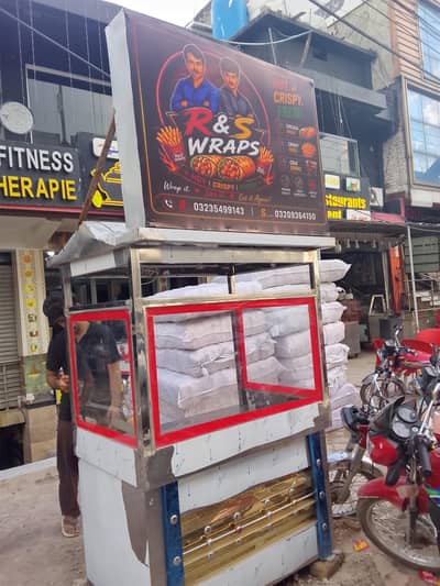 Burger and Fries Stall