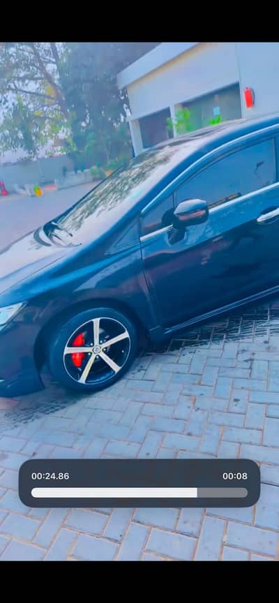 Honda civic rebirth/reborn Rim and tyre for sale