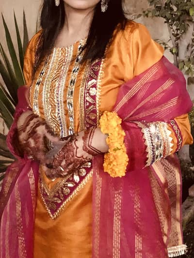 Its a sharara in good condition with no fault