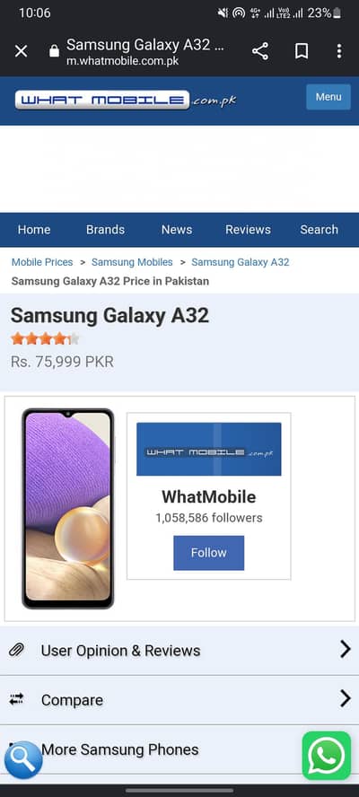 Samsung Mobile A32