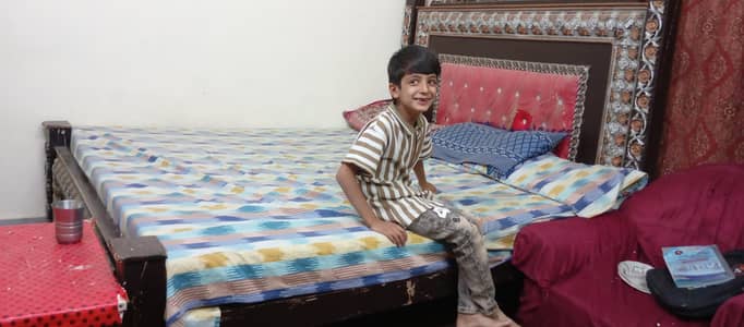 Wooden King Size Bed  | Full Size | Strong & Beautiful Design