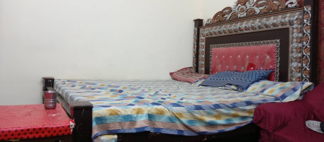 Wooden King Size Bed With metris|Full Size | Strong & Beautiful Design ...