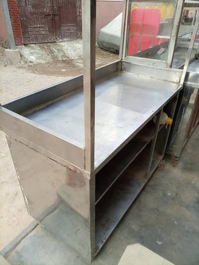 steel counter