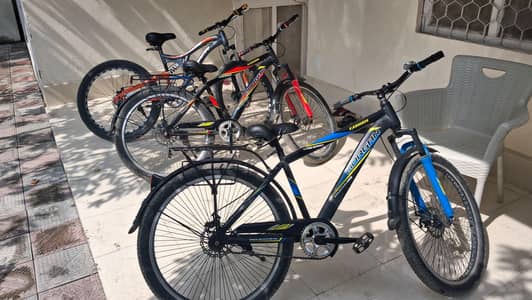 3 bicycles for sale