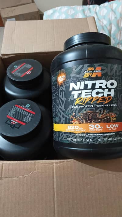 Fresh Whey Protein & Creatine Supplements Imported Stock