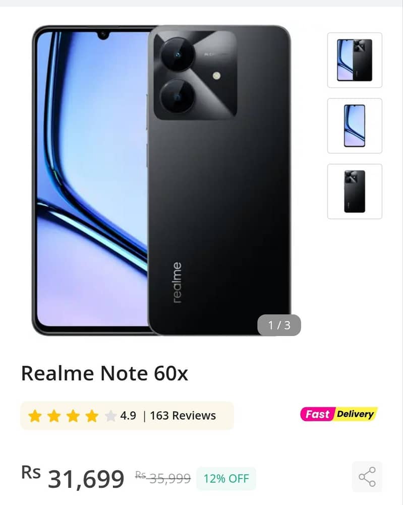Realme Note60x 1
