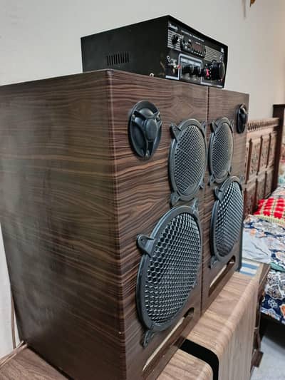 3 Way Speakers With Amplifier