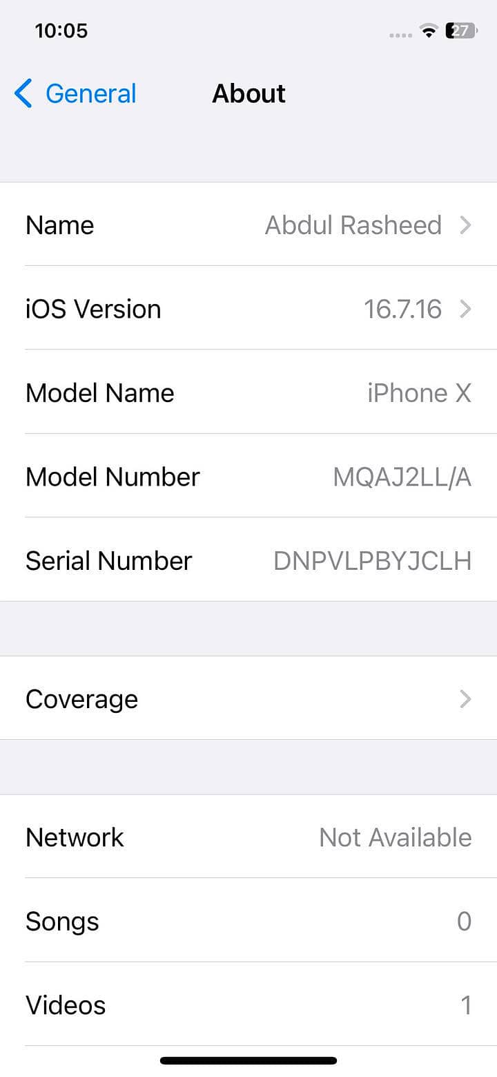Apple iPhone X 4