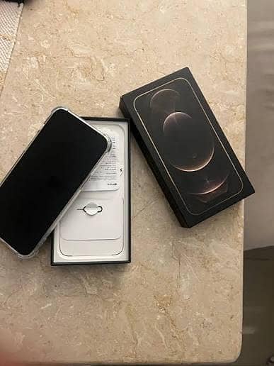 iphone 12 pro max mobile phone complete box
