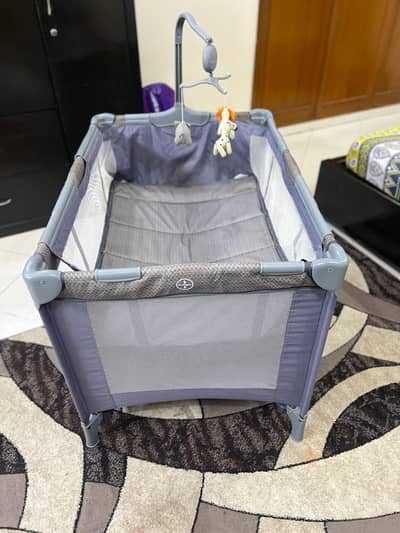 Tinnies baby play yard plus cot