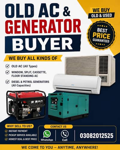 AC & Generator Just call