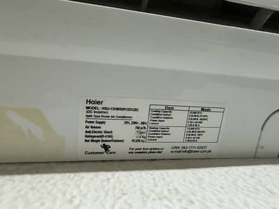 Haier Inverter 1 Ton