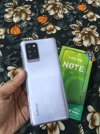 Infinix Note 10 Pro with box