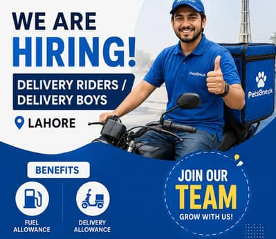 Delivery Rider / Delivery Boy Required - Lahore