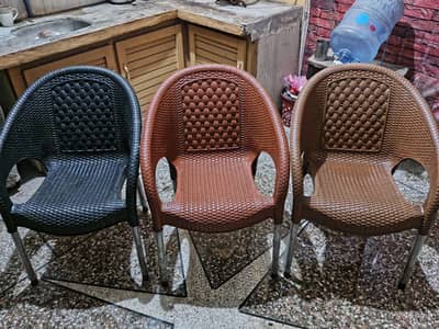 3 chairs available sale