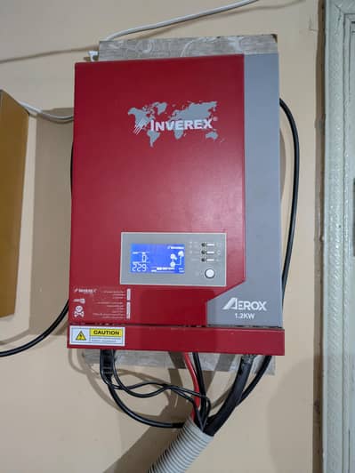 Inverex 1.2 KW Solar Inverter with Phoenix 230Ah Tubular Battery