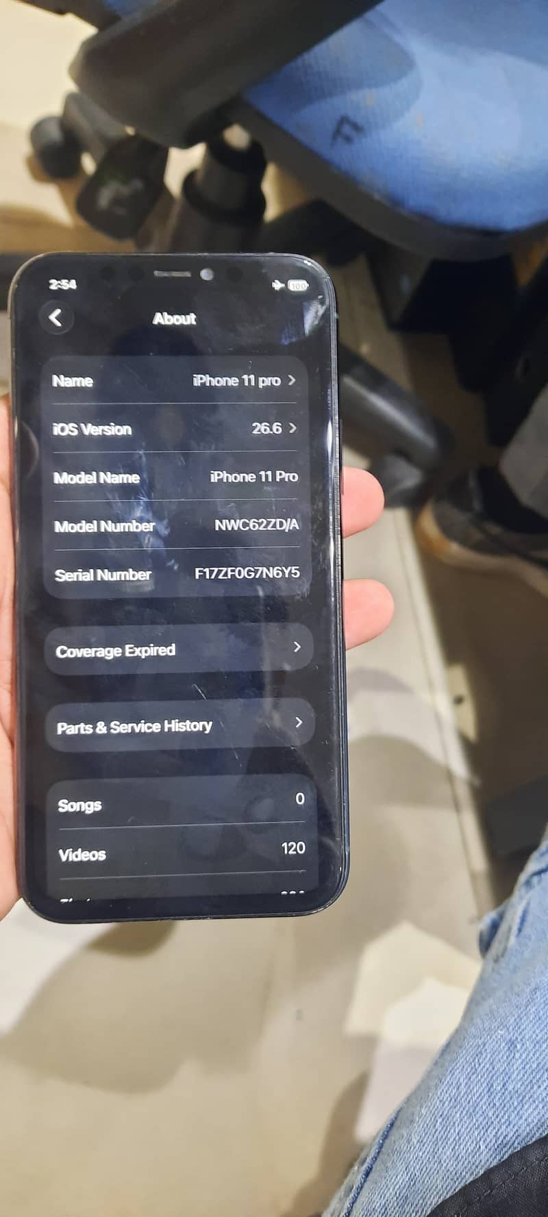 Iphone 11pro (sim working) 2