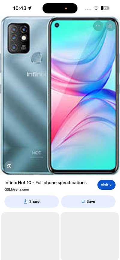 Infinix Hot 10