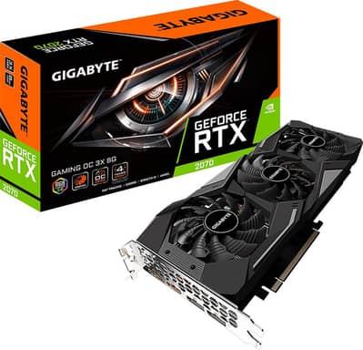 Gigabyte RTX 2070 Gaming OC 8GB GDDR6 3-Fan | Box Available