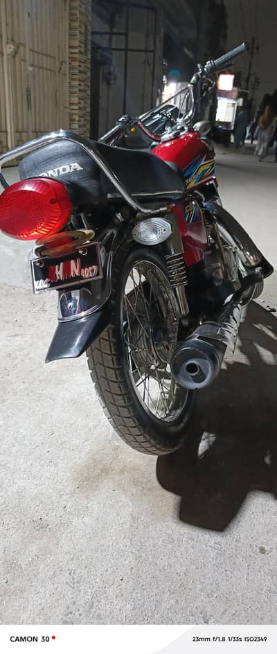 HONDA CG 2018 MinT Condition Urgent Sale