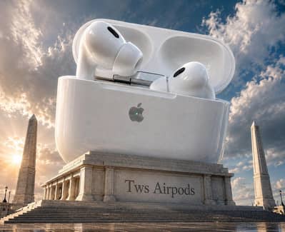 URGENT SALE! TWS Airpods 10/10 | Apple Logo | Rs. 700 Only _