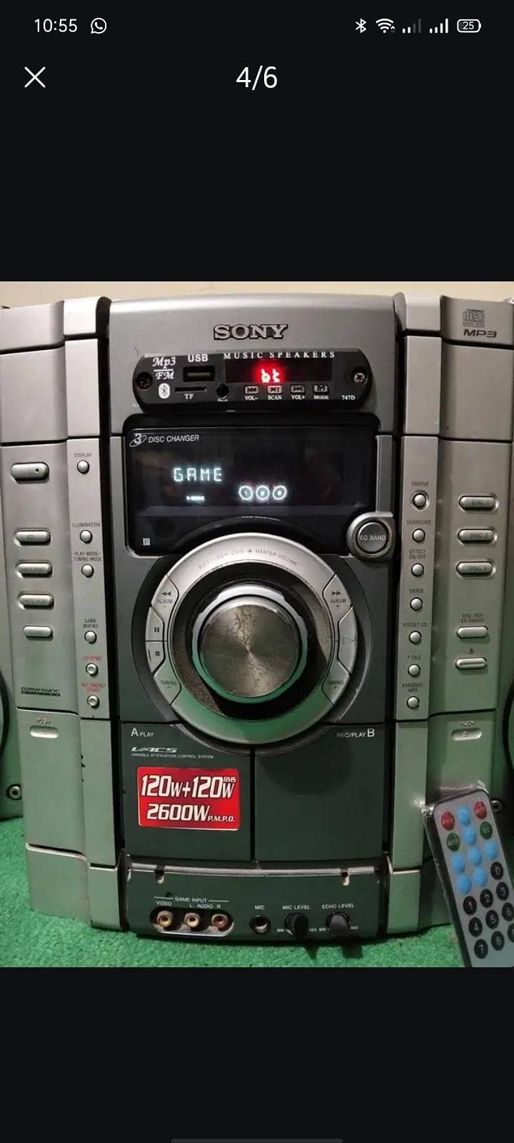 Sony Speaker Woofer Complete Setup 4