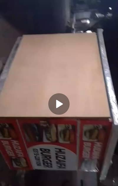 burger counter new hai used nahi'n hai