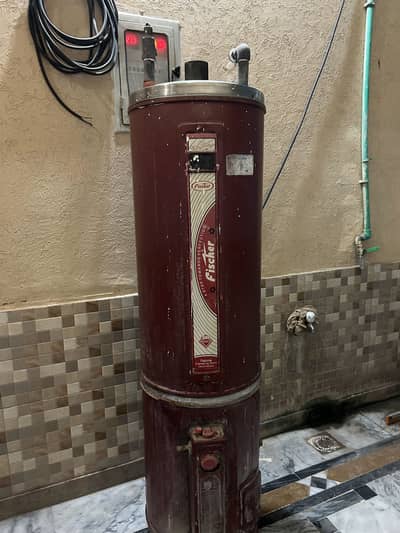 Fischer Water Geyser 35 gallon-1 Season Used  Our area shortage of gas