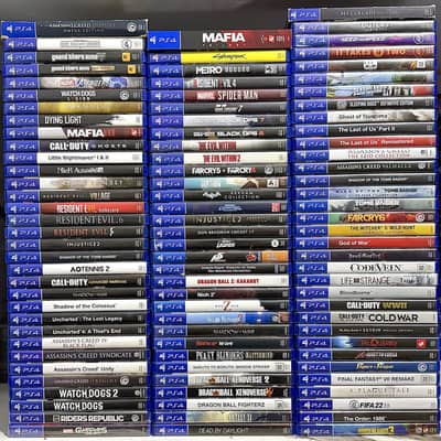 Ps4 / Playstation 4 Used Games in 10/10 Condition