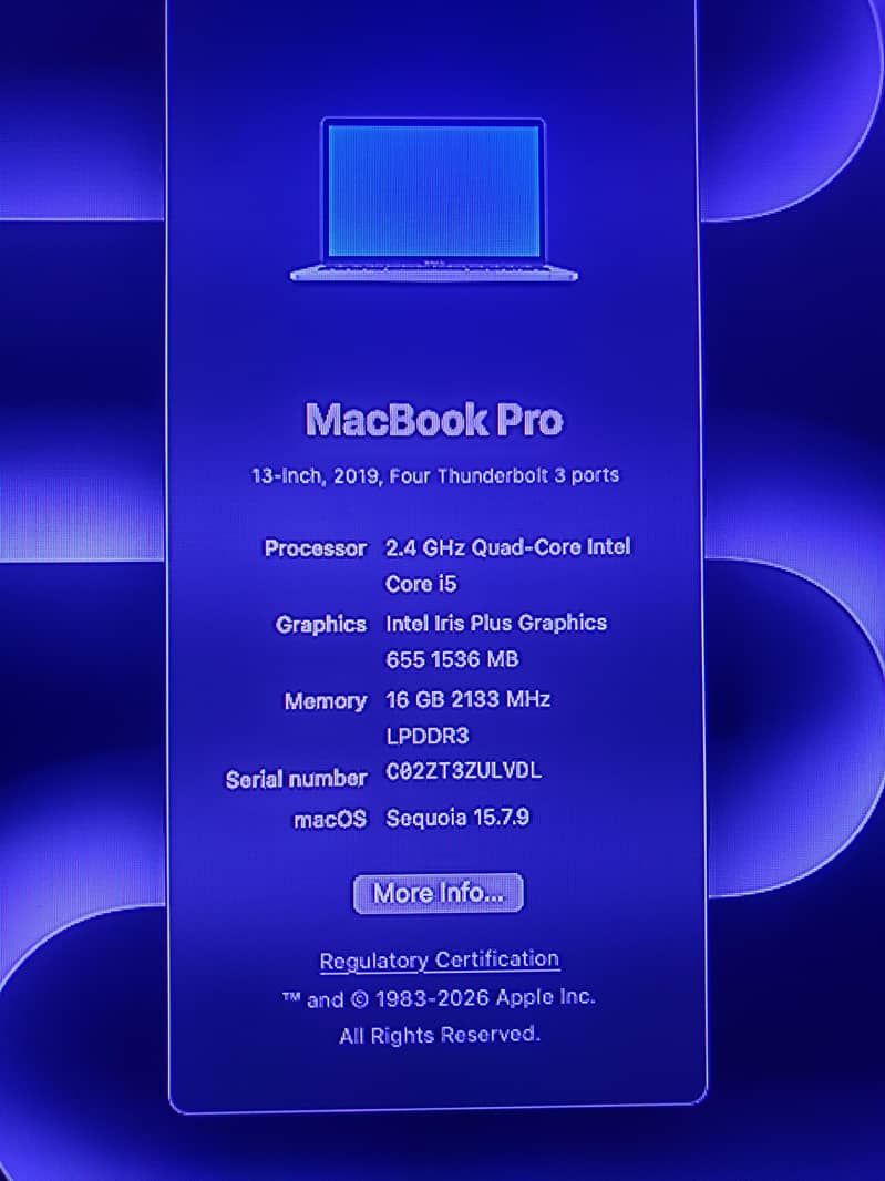 Macbook Pro 2019 3